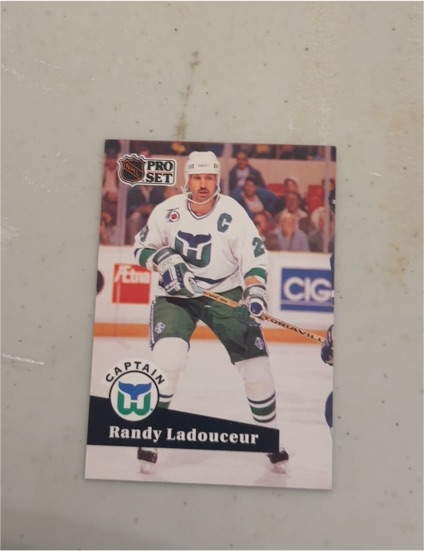1991 Pro Set #573 Randy Ladouceur — front