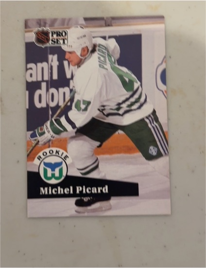 1991-92 Pro Set #538 Michel Picard — front