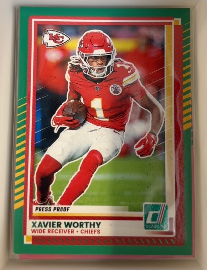2025 Donruss #170 Xavier Worthy — front