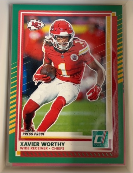 2025 Panini Donruss #170 Xavier Worthy — front