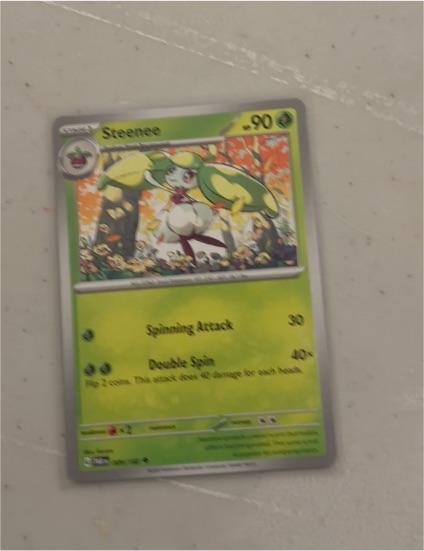 2022 Pokémon SV: Paradox Rift #009 Steenee — front