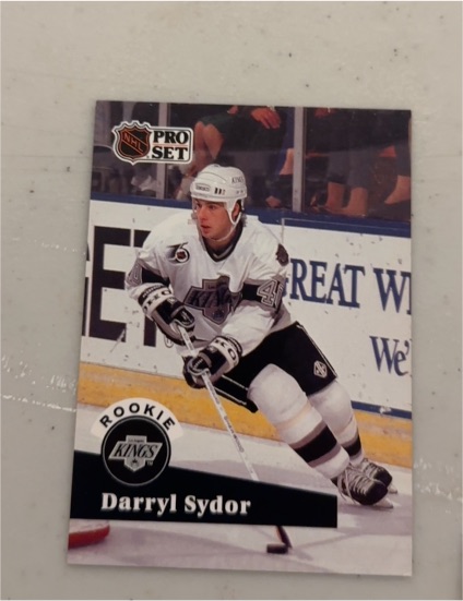 1991-92 Pro Set #542 Darryl Sydor — front