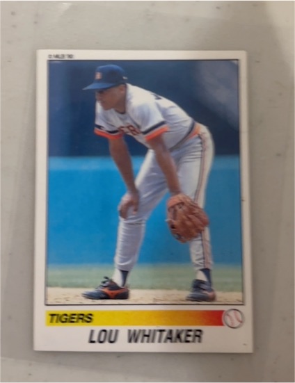 1984 Topps #780 Lou Whitaker — front