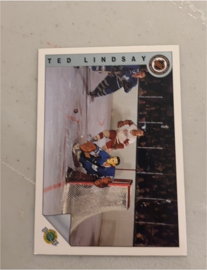 1991 Ultimate Original Six #70 Ted Lindsay — front