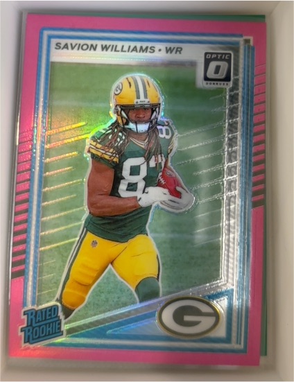 2025 Donruss Optic #318 Savion Williams — front