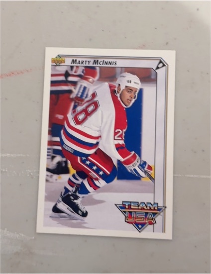 1992-93 Upper Deck #394 Marty McInnis — front