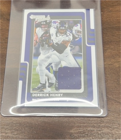 2025 Panini Donruss Threads #DTH-DHY Derrick Henry — front