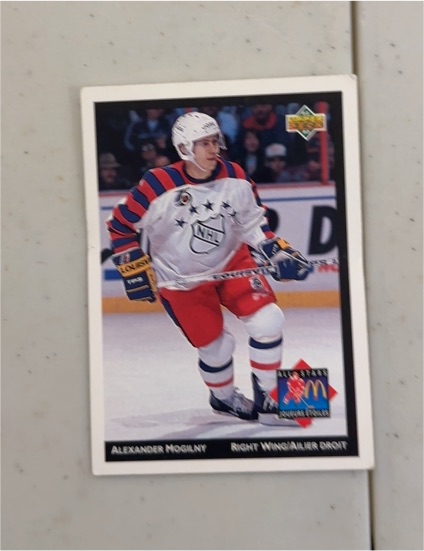 1992-93 Upper Deck McDonald's All-Stars #MCD-22 Alexander Mogilny — front
