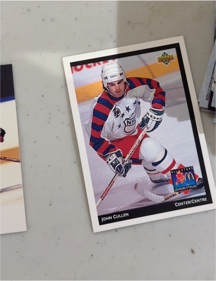 1992-93 Upper Deck McDonalds #MCD-18 John Cullen — front