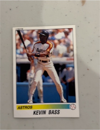 1990 Panini #201 Kevin Bass — front