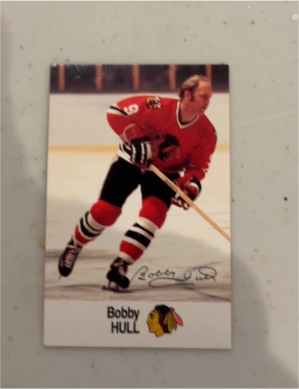 1988-89 Esso NHL All-Star Collection #NNO Bobby Hull — front