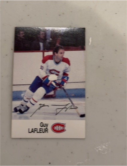 1988-89 Esso NHL All-Star Collection #NNO Guy Lafleur — front