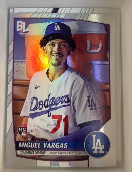 2023 Topps Big League #202 Miguel Vargas — front