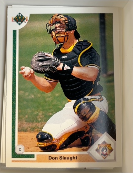 1991 Upper Deck #181 Don Slaught — front