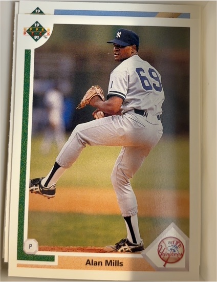 1991 Upper Deck #222 Alan Mills — front