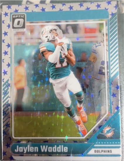 2024 Donruss Optic #124 Jaylen Waddle — front