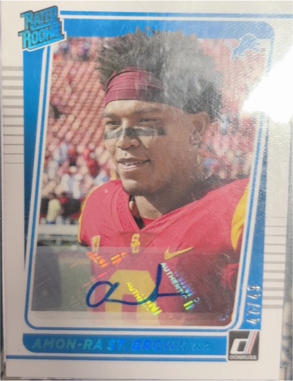 2021 Donruss #284 Amon-Ra St. Brown — front