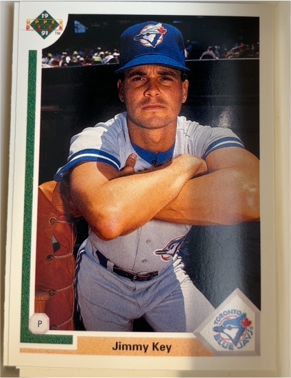 1991 Upper Deck #667 Jimmy Key — front