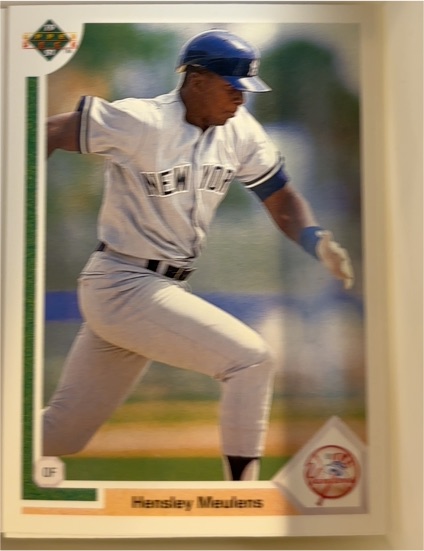 1991 Upper Deck #675 Hensley Meulens — front