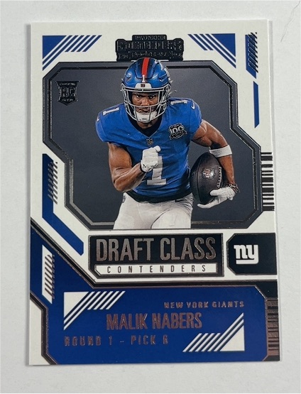 2024 Panini Contenders Draft Class #5 Malik Nabers — front