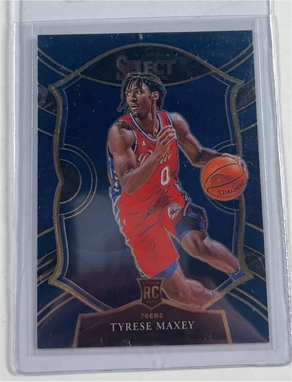 2020-21 Panini Select #81 Tyrese Maxey — front