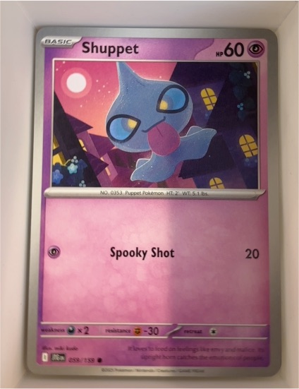 2025 Pokemon Journey Together #59 Shuppet — front