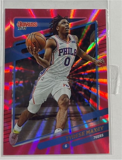 2021-22 Panini Donruss #48 Tyrese Maxey — front
