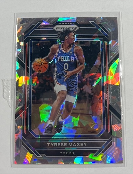 2022-23 Panini Prizm #21 Tyrese Maxey — front