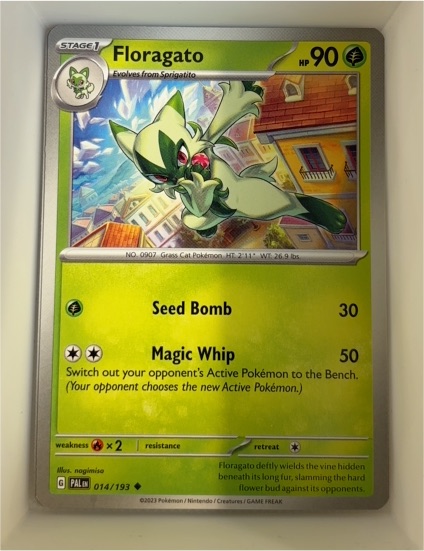 2023 Pokémon Paldea Evolved #014 Floragato — front