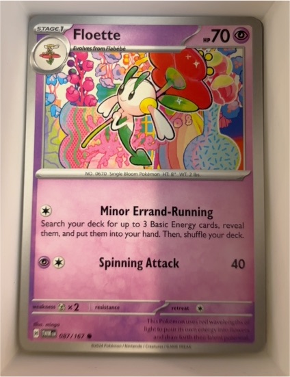 2022 Pokémon SV06: Twilight Masquerade #087 Floette — front