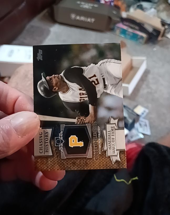 2013 Topps Chasing History #CH-12 Roberto Clemente — front