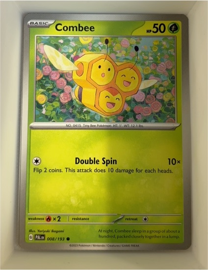 2023 Pokemon Paldea Evolved #008 Combee — front
