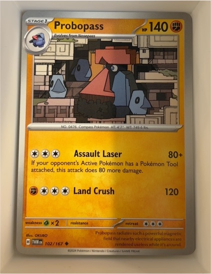 2024 Pokémon SV06: Twilight Masquerade #102 Probopass — front