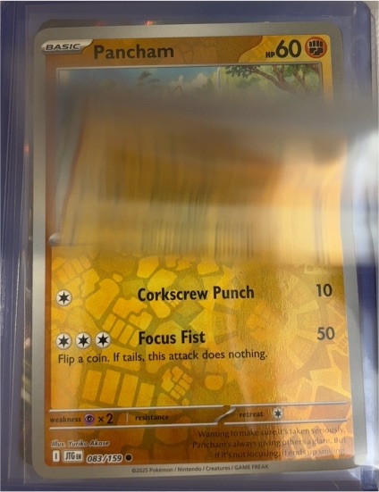 2025 Pokémon TCG #083 Pancham — front