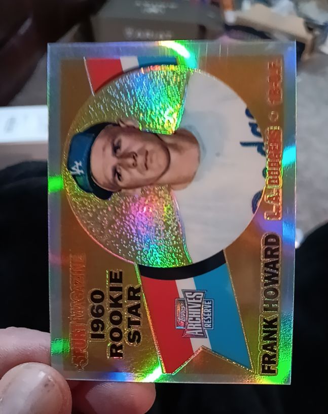 2009 Topps Archives Reserve Chrome #60 Frank Howard — front