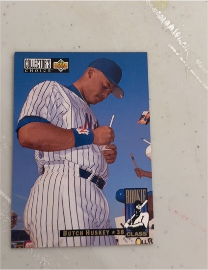 1994 Upper Deck Collector's Choice #10 Butch Huskey — front