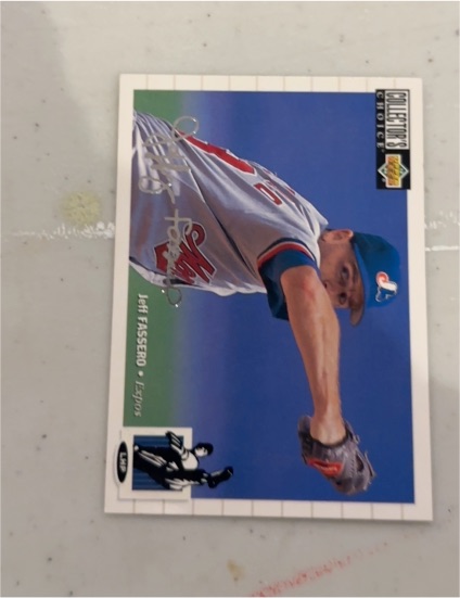 1994 Upper Deck Collector's Choice #98 Jeff Fassero Silver Signature — front