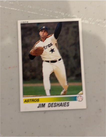 1986 Topps #9 Jim Deshaies — front