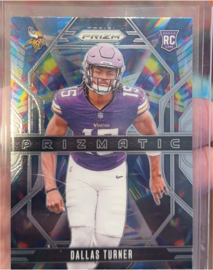 2024 Panini Prizm #17 Dallas Turner Prizmatic — front
