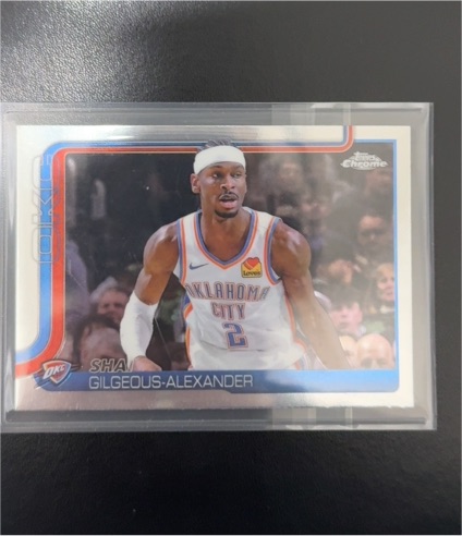 2025-26 Topps Chrome #141 Shai Gilgeous-Alexander — front