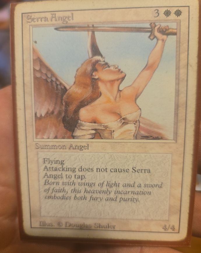 Serra Angel Beta 1993 — front