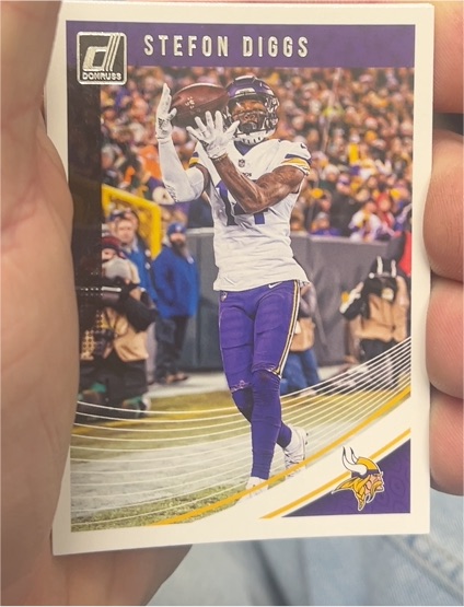 2018 Donruss #173 Stefon Diggs — front