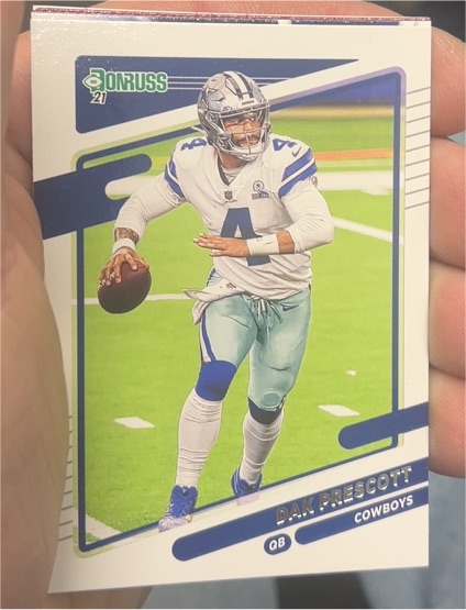 2021 Panini Donruss #187 Dak Prescott — front