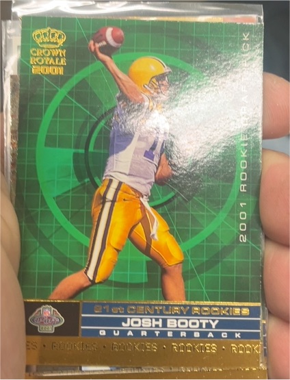2001 Pacific Crown Royale 21st Century Rookies # Josh Booty — front