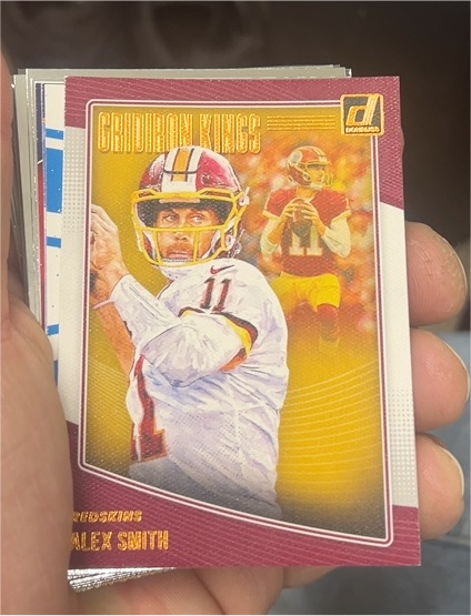 2018 Donruss Gridiron Kings #GK-11 Alex Smith — front