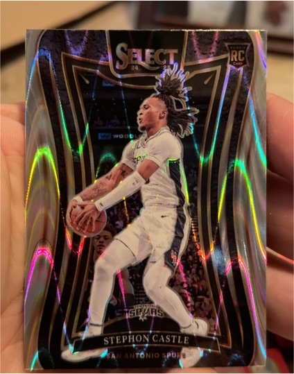 2024-25 Panini Select #388 Stephon Castle — front
