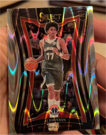 2024-25 Panini Select #376 AJ Johnson — front