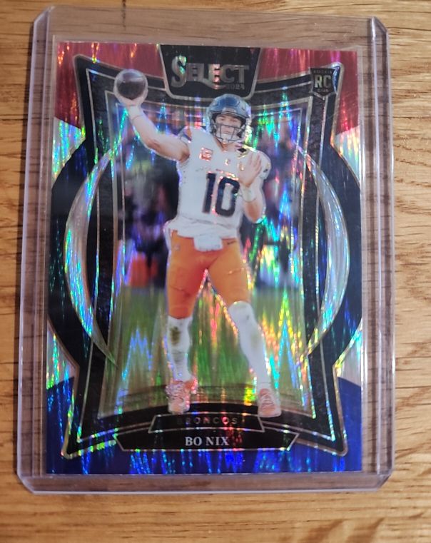 2024 Panini Select #30 Bo Nix — front