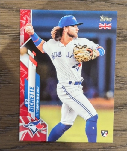 2020 Topps UK Edition #200 Bo Bichette — front