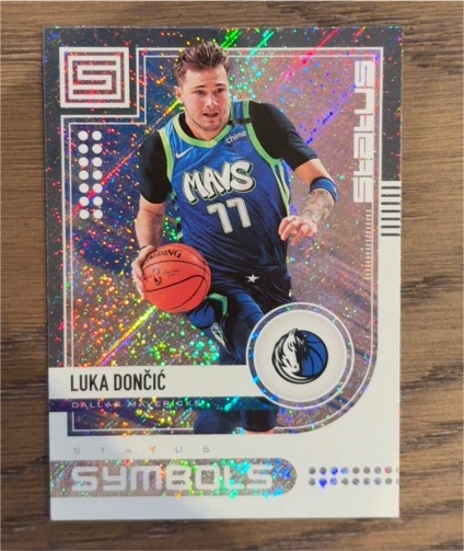 2019-20 Panini Status #22 Luka Dončić Status Symbols — front